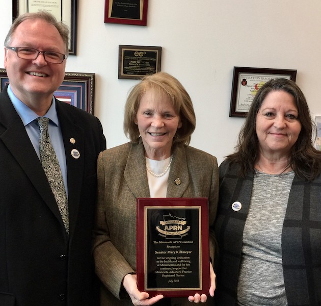 MN APRN Coalition recognizes Senator Mary Kiffmeyer The Minnesota